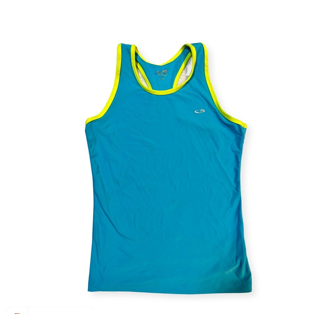 Retro Fitted Cropped Tank Top